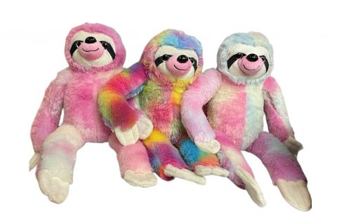 Plush Rainbow Sloth DM Gould Wholesale