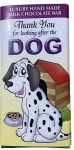 Handmade Milk Chocolate Bar - Thank You For Looking After My Dog