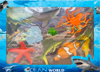 Ocean World 2 astd 6 pc Sea Creature Set in Box