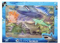 Ocean World 2 astd 6 pc Sea Creature Set in Box