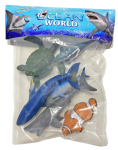 Ocean World 2 astd 6 pc Sea Creatures in polybag