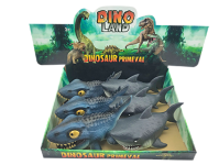 30cm 2 ASST Full Hand Deluxe Dino Land Shark Puppet